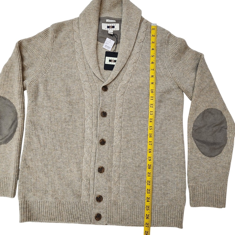 Joseph Abboud Men's Wool Blend Cardigan Sweater Sz. L NWT - Picture 7 of 11